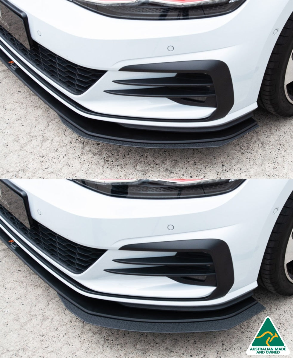 MK7.5 Golf GTI Front Lip Splitter Extensions (Pair)