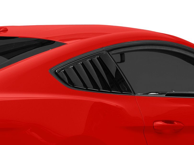 MP CONCEPTS | Quarter Window Louvers - Gloss Black - ModsDirect