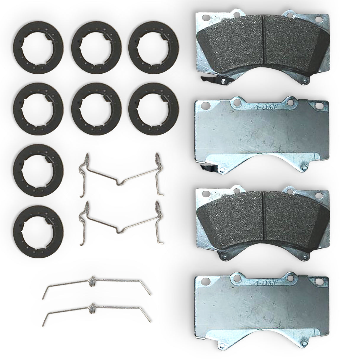 NRS Brakes 4x4 Heavy Duty Brake Pads Toyota Landcruiser 200 Series 4x4 Heavy Duty Brake Pads FRONT - ModsDirect