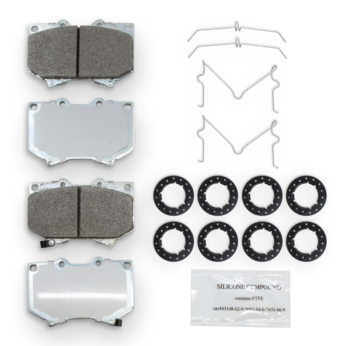 NRS Brakes 4x4 Heavy Duty Brake Pads Toyota Landcruiser 80 Series 4x4 Heavy Duty Brake Pads FRONT - ModsDirect