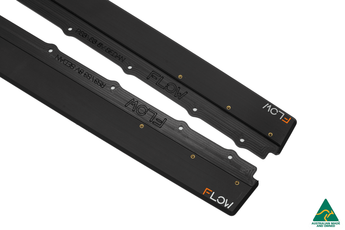 RS3 8V Sedan Facelift Side Skirt Splitters (Pair)