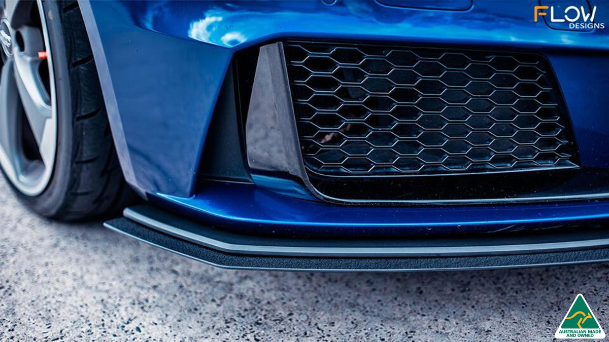RS3 8V Sportback (Pre-Facelift) Front Lip Splitter Extensions (Pair)