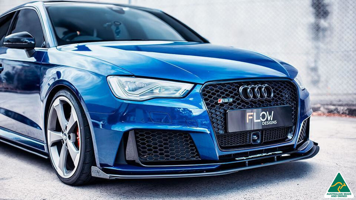 RS3 8V Sportback (Pre-Facelift) Front Lip Splitter Winglets (Pair)