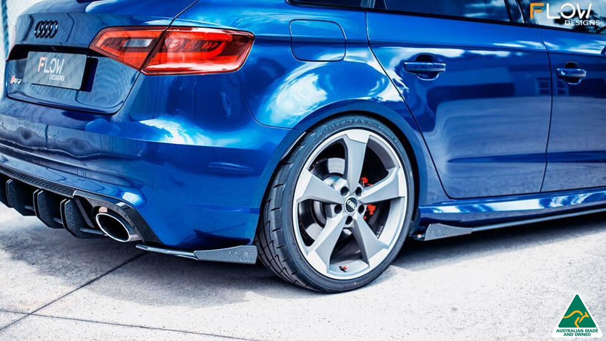 RS3 8V Sportback (Pre-Facelift) Rear Pod/Spat Winglets (Pair)