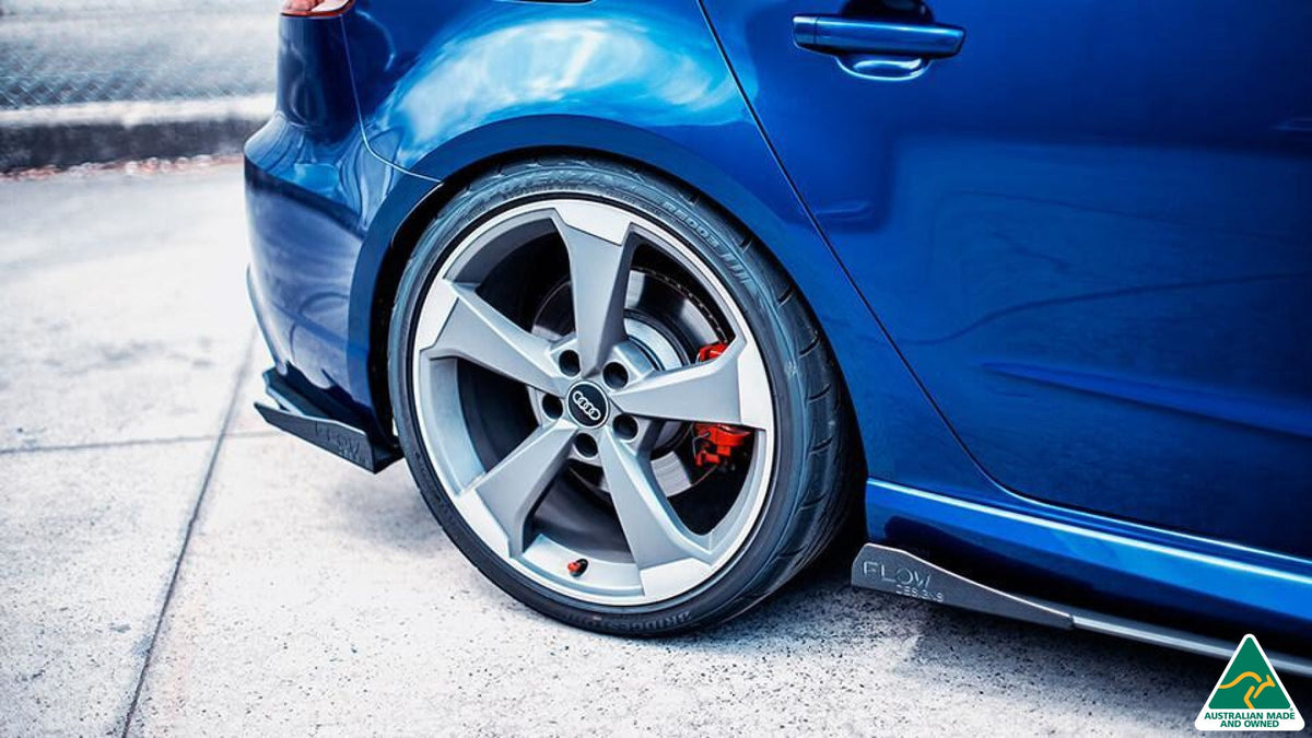RS3 8V Sportback (Pre-Facelift) Side Skirt Splitter Winglets (Pair)