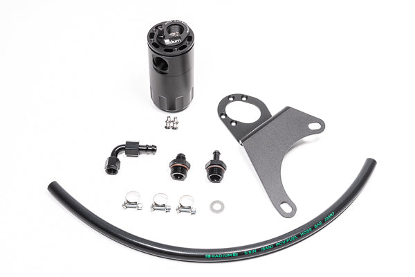 Radium Fluid Lock PCV Catch Can Kit - Mitsubishi Evo 7-9