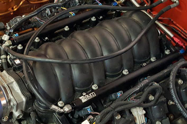 Radium Fuel Rails - GM LS Engine