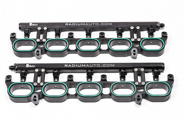 Radium Port Injection Fuel Rail Kit - Audi R8 V10 06-15/Lamborghini Gallardo 08-13