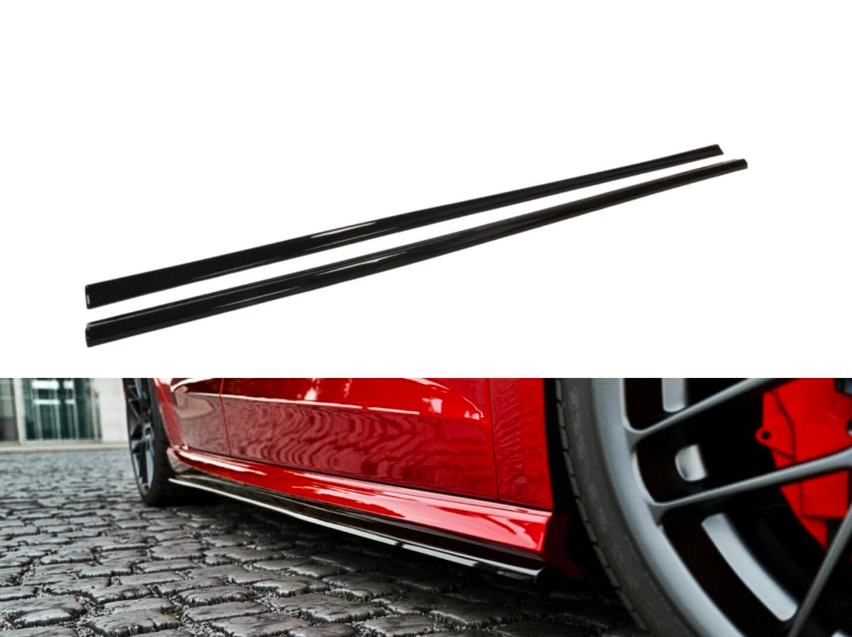 MAXTON DESIGN | Hatchback Side Skirts (Audi S3/A3 S-Line 8V) - ModsDirect