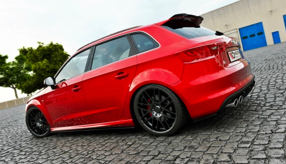 MAXTON DESIGN | Hatchback Side Skirts (Audi S3/A3 S-Line 8V) - ModsDirect