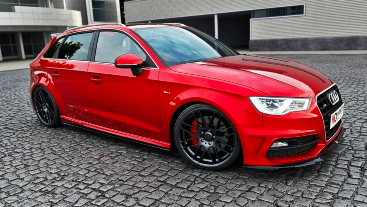 MAXTON DESIGN | Hatchback Side Skirts (Audi S3/A3 S-Line 8V) - ModsDirect
