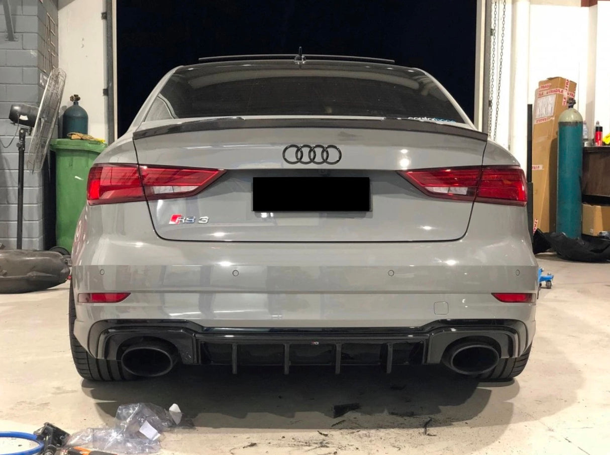 MAXTON DESIGN | Sedan Rear Diffuser (FL Audi RS3 8V) - ModsDirect