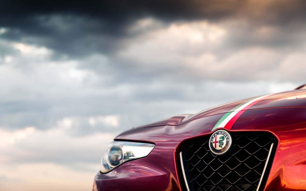 MILLTEK Front Pipe-back – Alfa Romeo Giulia Quadrifoglio 2.9 V6 Bi-Turbo - Non-Resonated - Gt 100 Titantium Trims