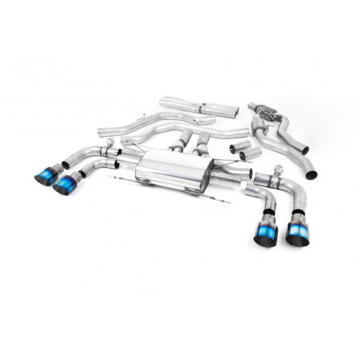 Milltek Sport | Cat-Back (Valved) Alfa Romeo Giulia Quadrifoglio - ModsDirect