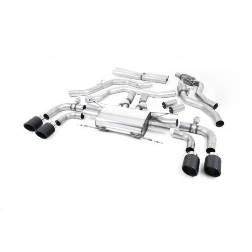 Milltek Sport | Cat-Back (Valved) Alfa Romeo Giulia Quadrifoglio - ModsDirect