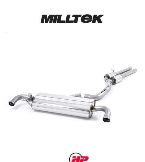 MILLTEK Cat-back – Audi TT RS Mk2 2.5 TFSI Quattro - Resonated
