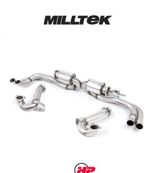 MILLTEK Cat Back Audi R8 V10 5.2 FSI Version - SSXAU328