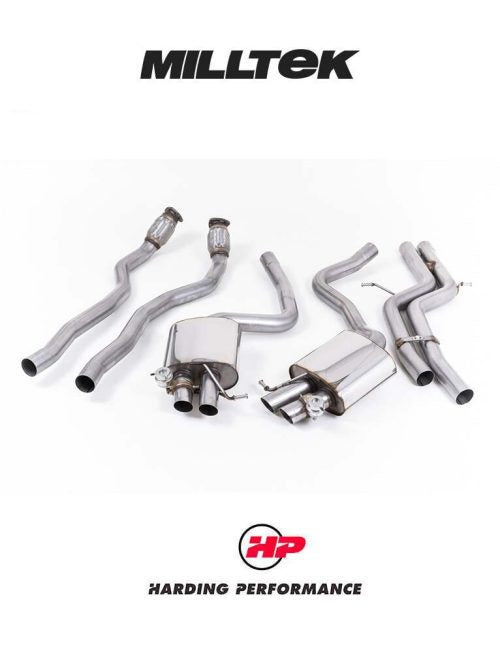 MILLTEK Cat-back – Audi RS5 B8 Coupe - US-Spec (loudest)