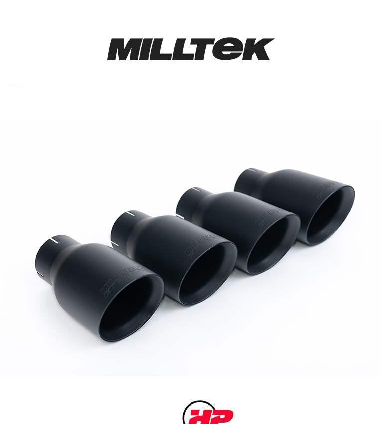 MILLTEK Cat-back – Audi S8 4.0 TFSI Quattro - Resonated - Polished
