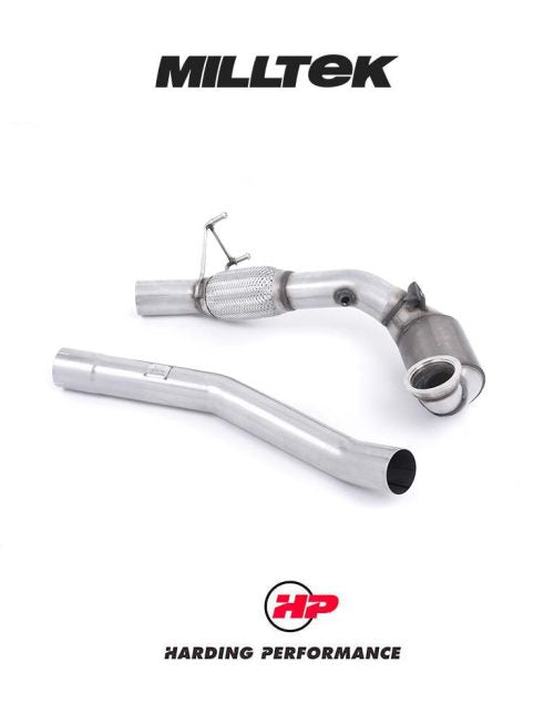 MILLTEK Downpipe – Audi S1 2.0 TFSI quattro - 200 Cell Catalyst