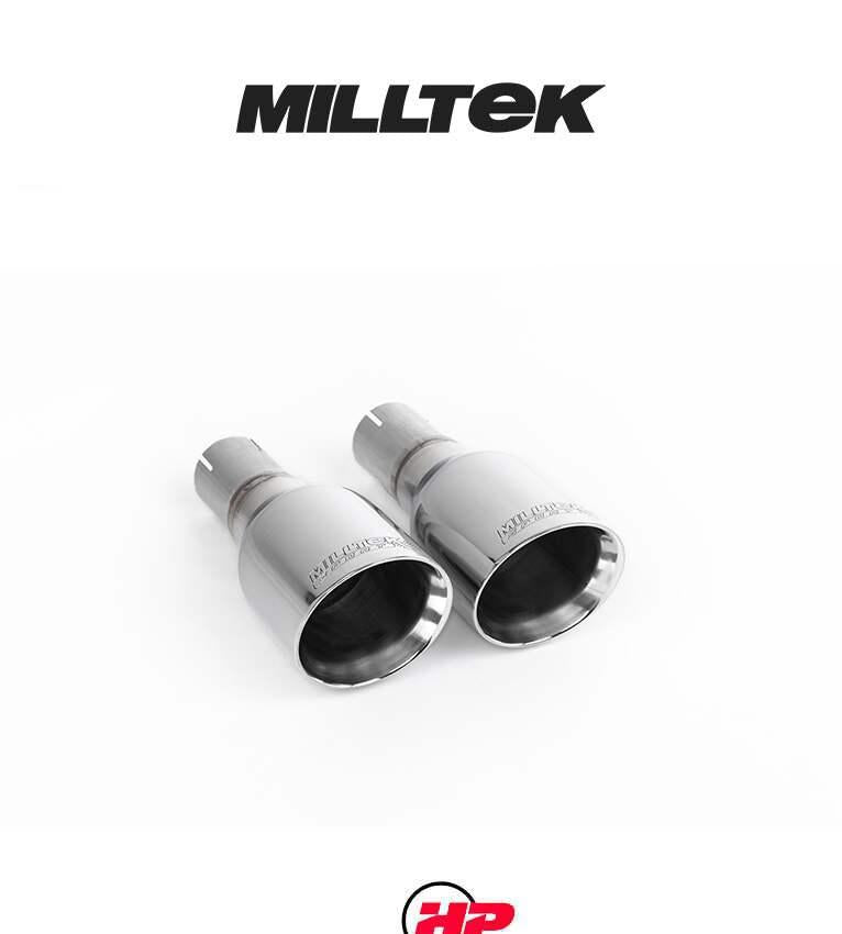 MILLTEK Cat Back Audi A4 2.0 TFSI B7 Quattro Tiptronic Models Only - Non-resonated / Race - SSXAU516