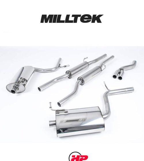 MILLTEK Cat Back Audi A4 2.0 TFSI B7 Quattro Tiptronic Models Only - SSXAU517