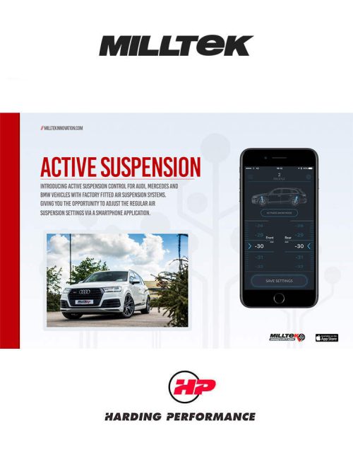 MILLTEK Active Suspension Control ā RS6/RS7 C7 4.0 TFSI biTurbo - Pre Facelift Models