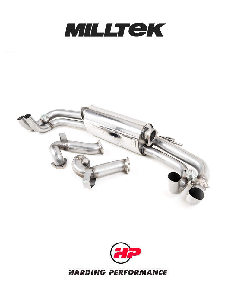 MILLTEK Audi R8 V10 Plus Cat Back Exhaust