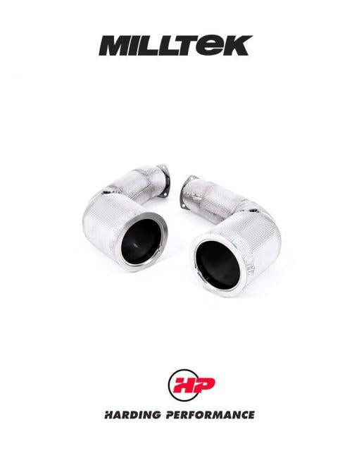 MILLTEK Audi SQ7 SQ8 & RSQ8 Large Bore Downpipes - Decat