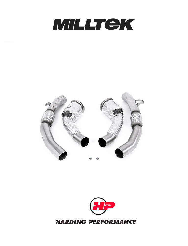Milltek Sport | Large Bore Race Downpipes Audi RS6/RS7 C8 & S8 D5