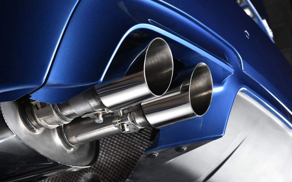 MILLTEK Cat Back BMW M5 F10 - Polished