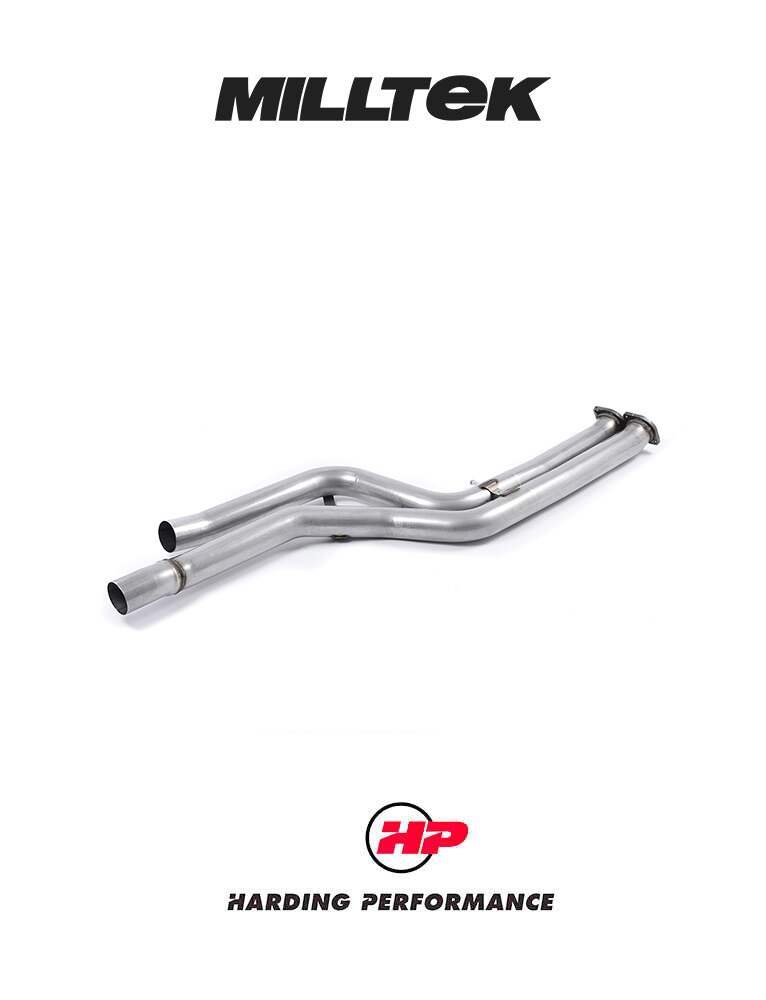 MILLTEK Secondary Catalyst Bypass – BMW 3 Series F80 M3/F82 M4 - Non-resonated