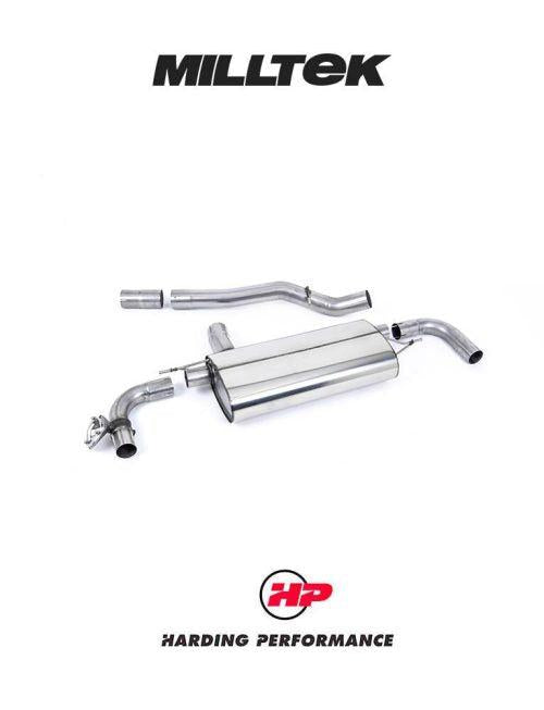 MILLTEK Particulate Filter-back – BMW M135i xDrive F40 - Polished