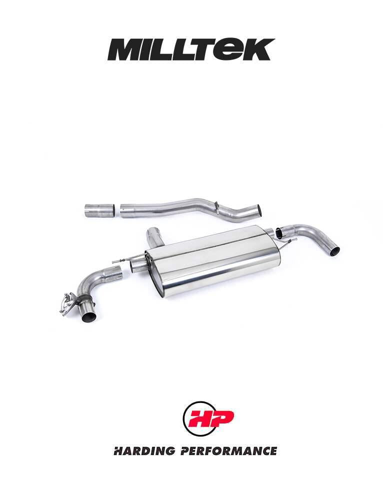 MILLTEK Particulate Filter-back – BMW M135i xDrive F40 - Polished
