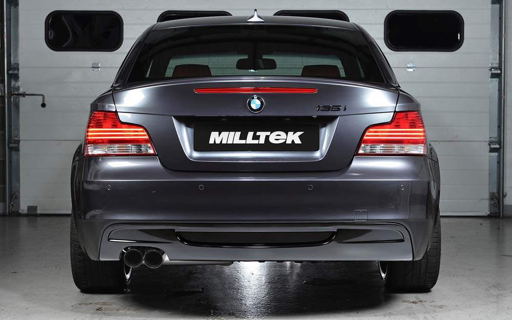 MILLTEK Secondary Cat-back – BMW 135i Coupé E82 / Cabriolet E88 (N54/N55)