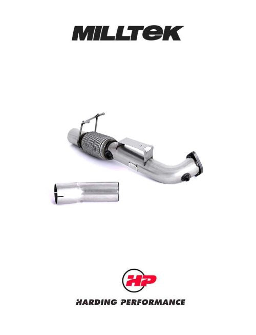 MILLTEK Downpipe – Ford Focus RS MK3 - Decat - Milltek Cat Back