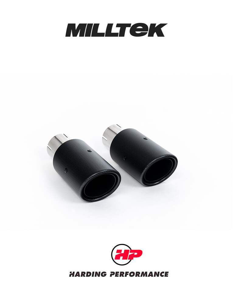 MILLTEK Cat Back Fiesta Mk7/Mk7.5 ST - Non-resonated / Race