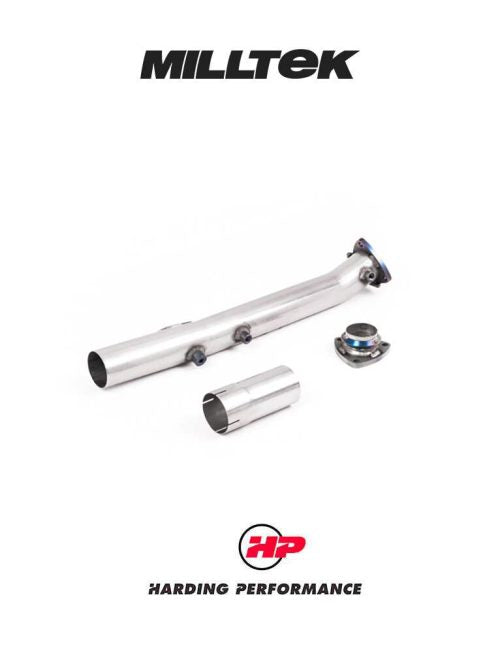 MILLTEK OPF Bypass – Fiesta Mk8 & Mk8.5 ST 1.5 EcoBoost - Milltek Sport Cat Back - Non-Resonated