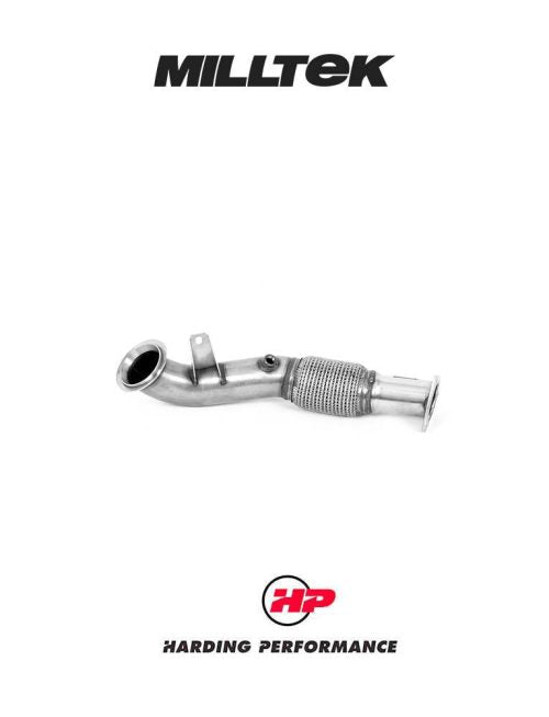 MILLTEK Downpipe – Fiesta Mk8 & Mk8.5 ST 1.5 EcoBoost - Decat