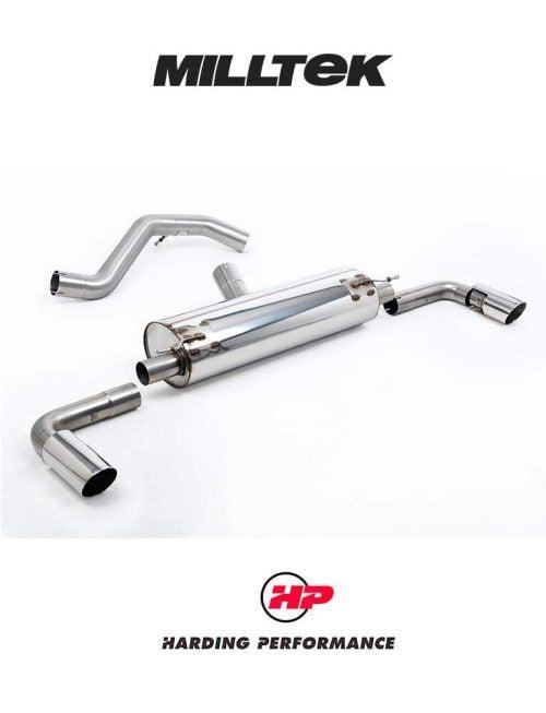 MILLTEK Non-Resonated OPF/GPF Back System INEOS Grenadier B57/B58 3.0 I6 Turbo - Resonated - Premium GT-90 Polished Tips (Hidden Clamp Tip)