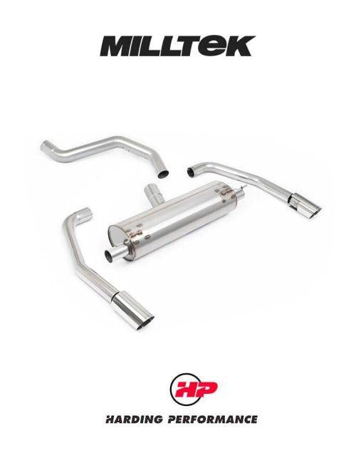 MILLTEK OPF/GPF Back System INEOS Grenadier Quartermaster B57/B58 3.0 I6 Turbo - Resonated - Premium GT-90 Polished Tips (Hidden Clamp Tip)