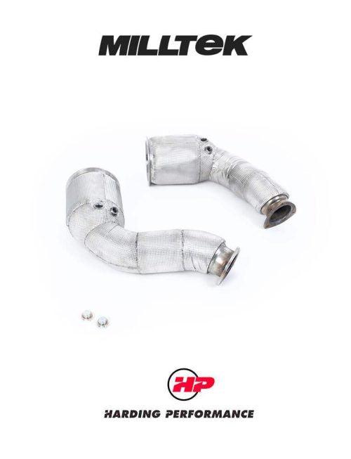 MILLTEK Large Bore Downpipes – Lamborghini Urus - Decat