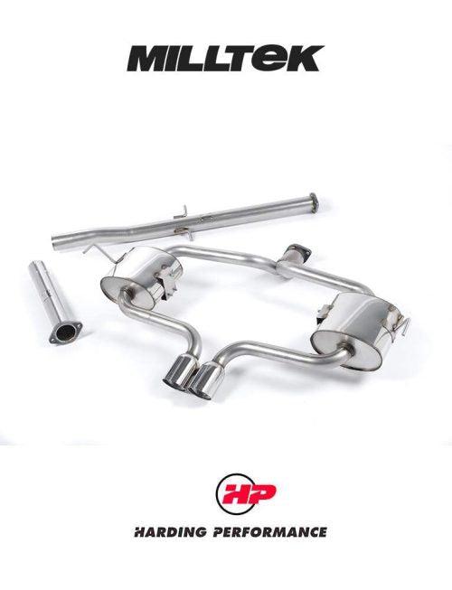 MILLTEK Cat Back Mini R53 Cooper S - Non-resonated / Race
