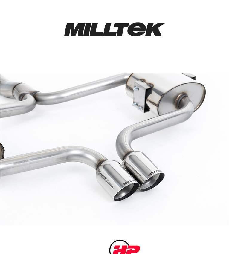 MILLTEK Cat Back Mini R52 Cooper S Convertible - Non-resonated / Race