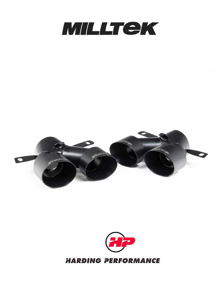 MILLTEK Only To Suit Milltek OE System Mercedes A35 Hatch Only - Cerakote black