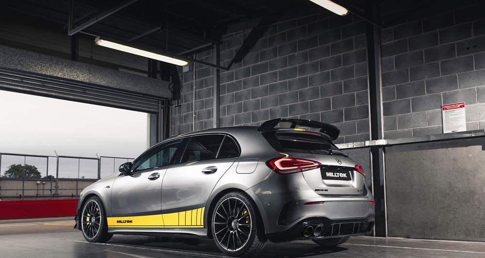 MILLTEK Only To Suit Milltek OE System Mercedes A35 Hatch Only - Polished
