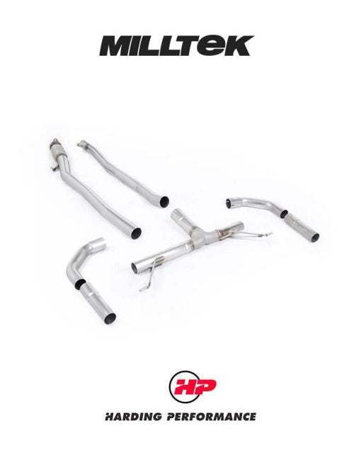 MILLTEK Cat Back A35 AMG 2.0 Turbo 2019 And Later - SSXMZ146