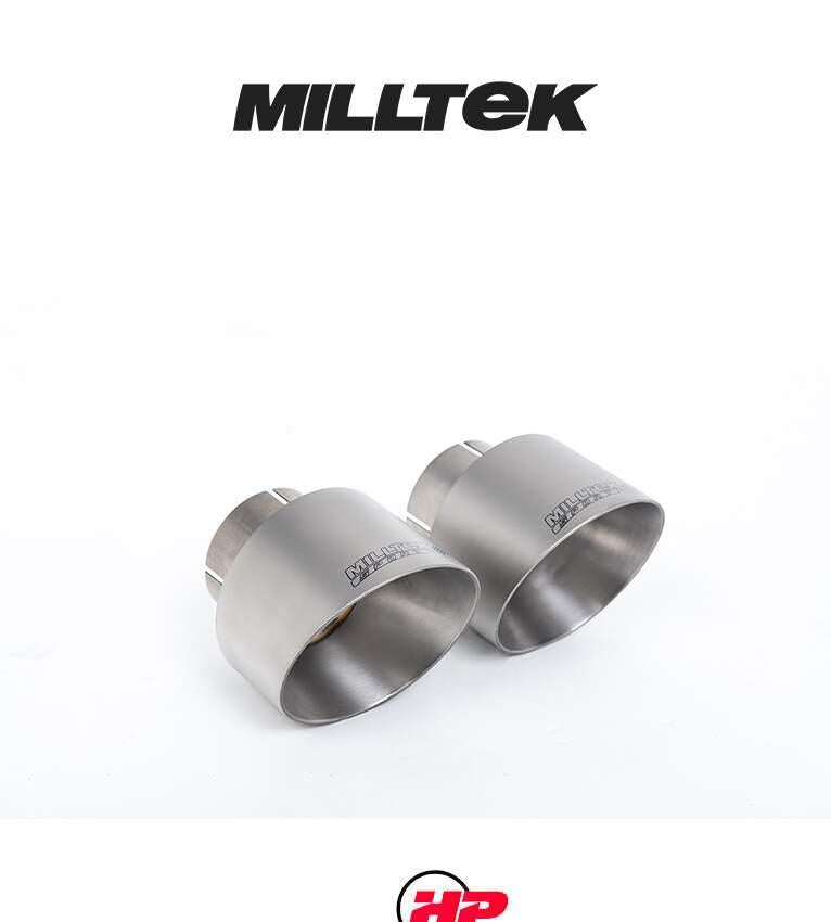 MILLTEK Cat-back – Porsche 911 991 GT3 - Re-use OE Porsche Trims