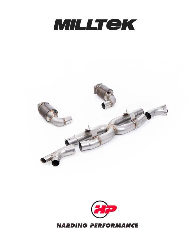 MILLTEK Full System 911 991.2 Turbo S - Race X Pipe