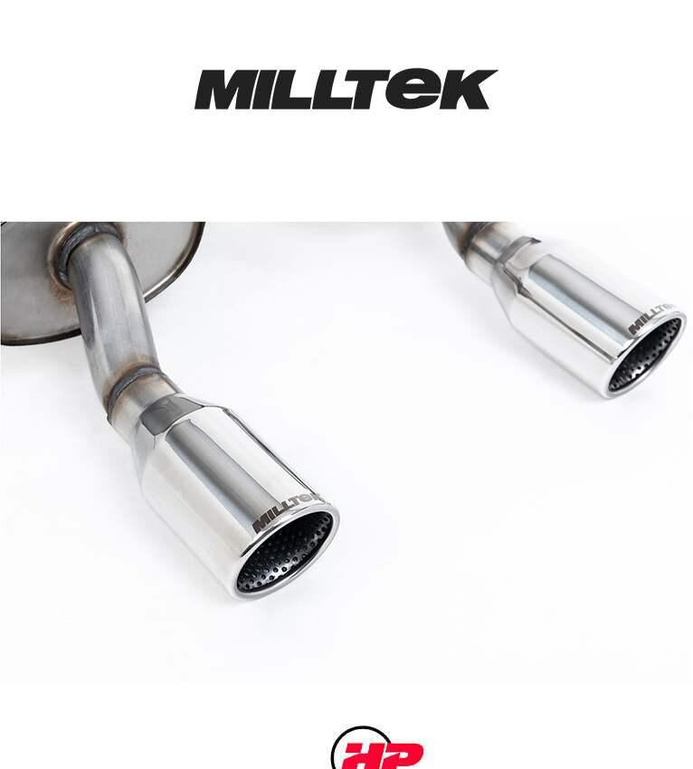 MILLTEK Cat Back Renault Clio 182 - Non-resonated / Race